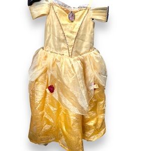 Disney beauty and the beast girls princess costume Halloween 7/8